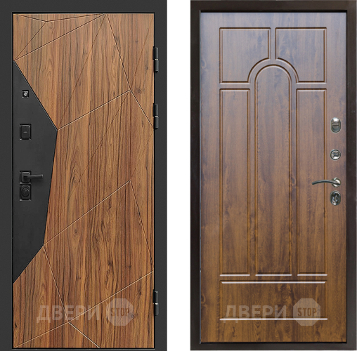 Входная металлическая Дверь Престиж Avangard Арка Дуб в Троицк