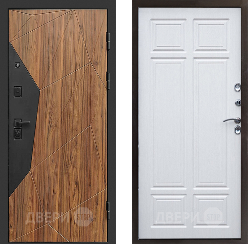 Входная металлическая Дверь Престиж Avangard Премиум Лиственница белая в Троицк