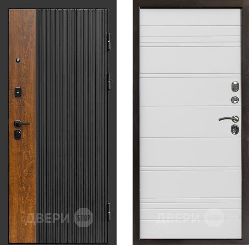 Входная металлическая Дверь Престиж Prestizh Line Белый в Троицк