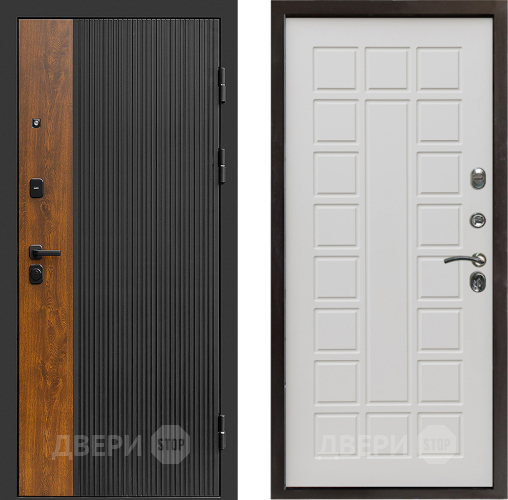 Входная металлическая Дверь Престиж Prestizh Престиж Бежевый мат в Троицк