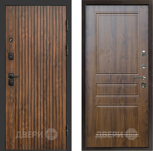 Входная металлическая Дверь Престиж Tvist Классика Дуб в Троицк