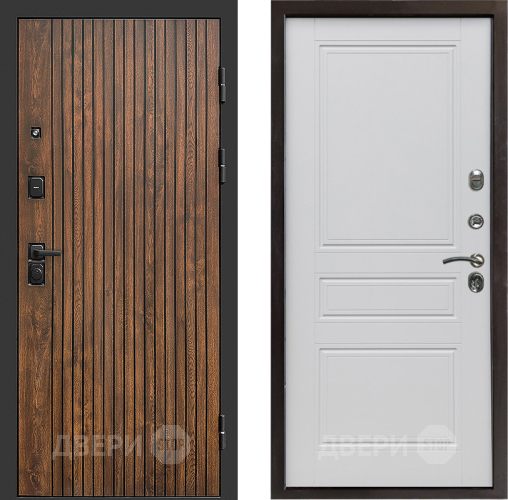 Входная металлическая Дверь Престиж Tvist Классика Белый матовый в Троицк