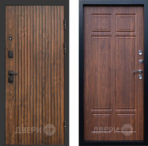 Входная металлическая Дверь Престиж Tvist Премиум Орех темный в Троицк