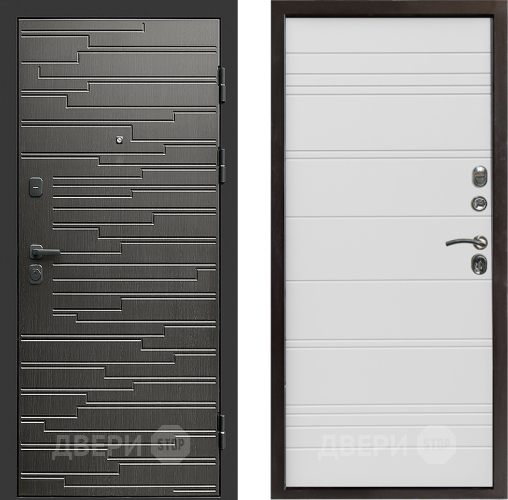 Дверь Престиж Rivera Line Белый в Троицк