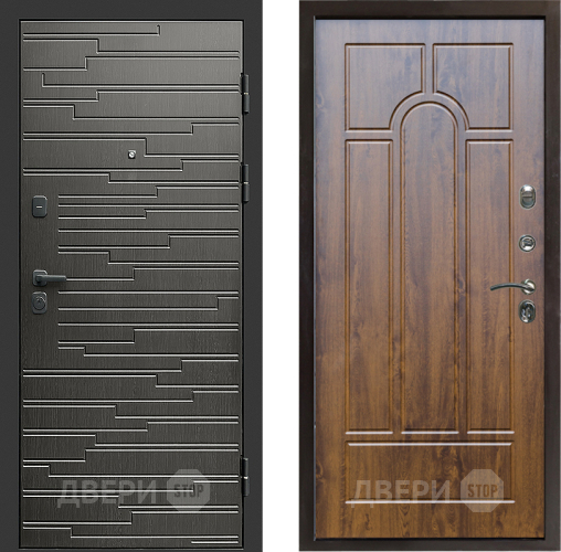 Дверь Престиж Rivera Арка Дуб в Троицк