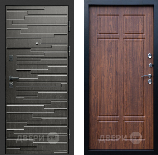 Дверь Престиж Rivera Премиум Орех темный в Троицк