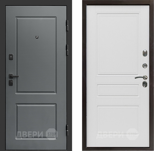 Входная металлическая Дверь Престиж Verona Классика Лиственница белая в Троицк