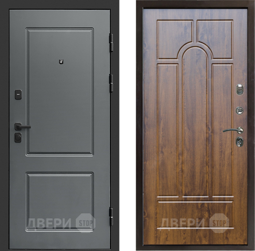 Входная металлическая Дверь Престиж Verona Арка Дуб в Троицк