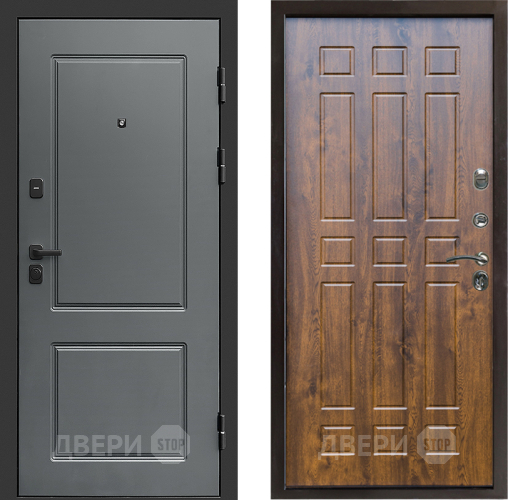 Входная металлическая Дверь Престиж Verona Спарта Дуб в Троицк
