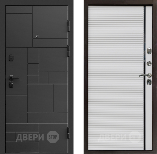 Дверь Престиж Kvadro Porte Белый в Троицк