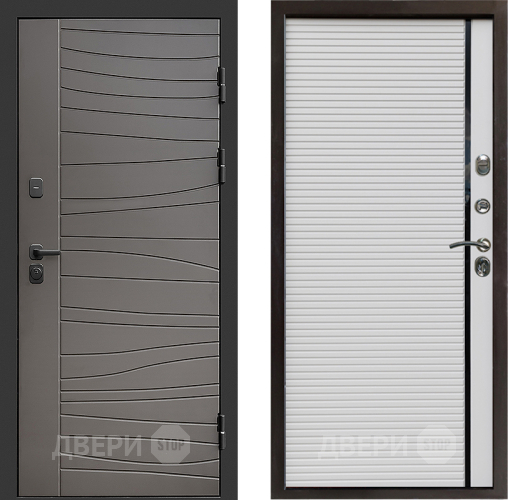 Входная металлическая Дверь Престиж Siciliya Porte Белый в Троицк