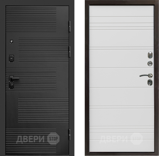 Входная металлическая Дверь Престиж Favorit Line Белый в Троицк