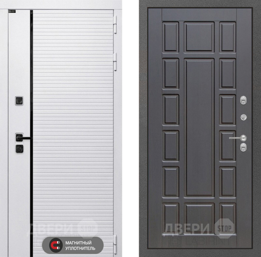 Входная металлическая Дверь Лабиринт (LABIRINT) Royal 12 Венге в Троицк