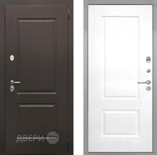 Входная металлическая Дверь Интекрон (INTECRON) Кампо Альба Роял Вуд белый в Троицк