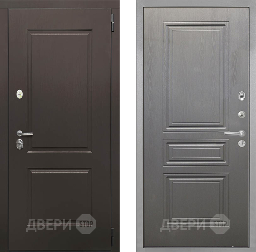 Дверь Интекрон (INTECRON) Кампо ФЛ-243 Графит вуд дуб в Троицк