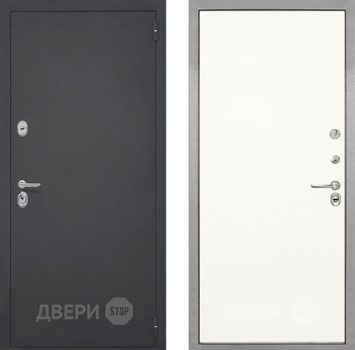 Входная металлическая Дверь Интекрон (INTECRON) Гектор Гладкая Слоновая кость в Троицк