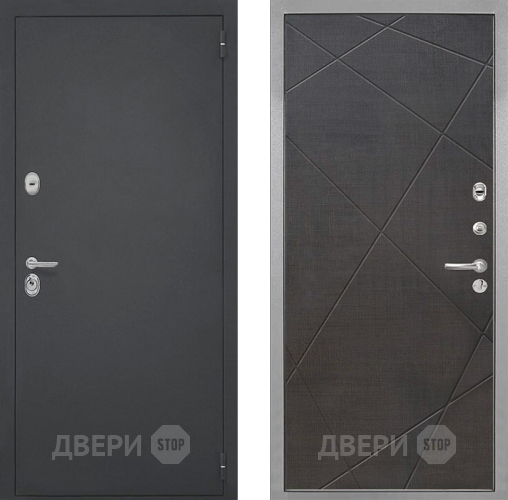 Входная металлическая Дверь Интекрон (INTECRON) Гектор Лучи-М Венге распил кофе в Троицк