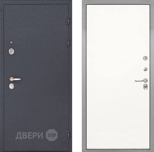 Входная металлическая Дверь Интекрон (INTECRON) Колизей Гладкая Слоновая кость в Троицк