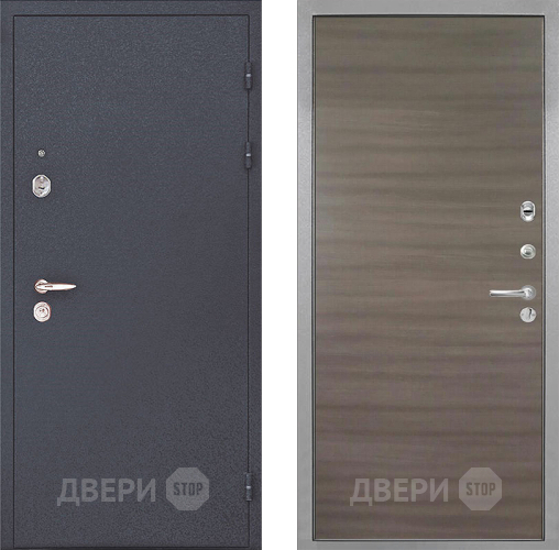 Входная металлическая Дверь Интекрон (INTECRON) Колизей Гладкая Дуб тоскано поперечный в Троицк