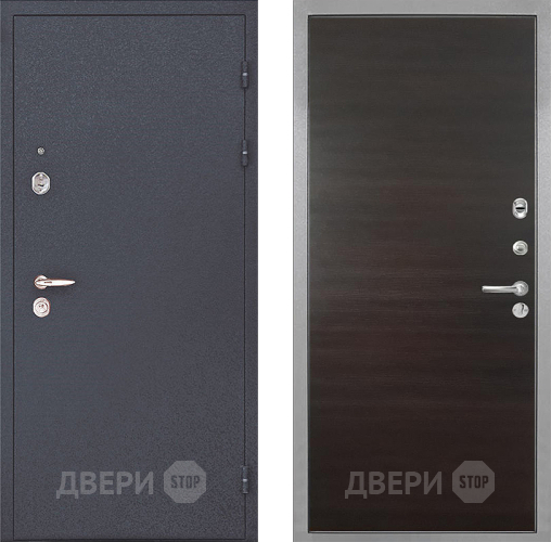 Входная металлическая Дверь Интекрон (INTECRON) Колизей Гладкая Эковенге поперечный в Троицк