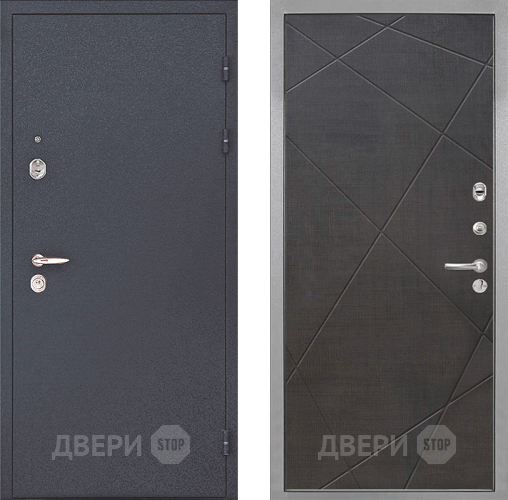 Входная металлическая Дверь Интекрон (INTECRON) Колизей Лучи-М Венге распил кофе в Троицк