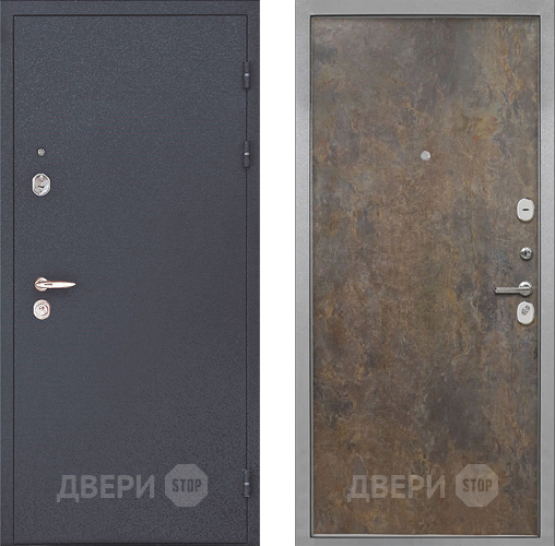 Входная металлическая Дверь Интекрон (INTECRON) Колизей Гладкая Гранж в Троицк