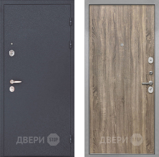 Входная металлическая Дверь Интекрон (INTECRON) Колизей Гладкая Дуб турин в Троицк