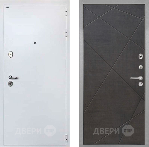 Входная металлическая Дверь Интекрон (INTECRON) Колизей White Лучи-М Венге распил кофе в Троицк