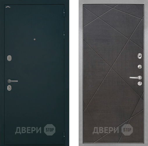 Входная металлическая Дверь Интекрон (INTECRON) Греция Лучи-М Венге распил кофе в Троицк