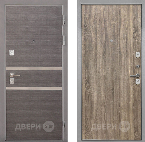 Дверь Интекрон (INTECRON) Неаполь Гладкая Дуб турин в Троицк
