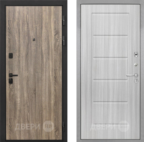 Дверь Интекрон (INTECRON) Профит Black Дуб Турин ФЛ-39 Сандал белый в Троицк