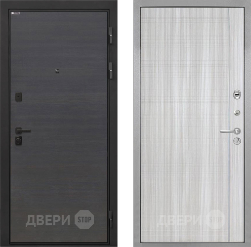 Дверь Интекрон (INTECRON) Профит Black Эковенге В-07 с молдингом Сандал белый в Троицк