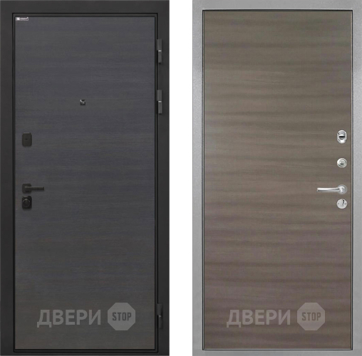 Дверь Интекрон (INTECRON) Профит Black Эковенге Гладкая Дуб тоскано поперечный в Троицк