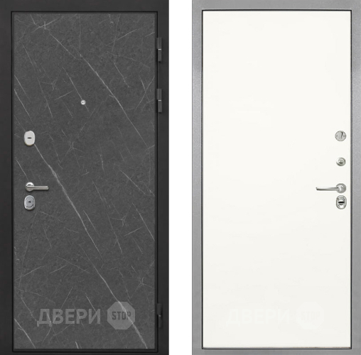 Дверь Интекрон (INTECRON) Гектор Гранит Лава Оникс Гладкая Слоновая кость в Троицк