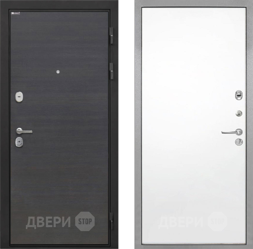 Входная металлическая Дверь Интекрон (INTECRON) Гектор Эковенге Гладкая Силк Сноу в Троицк