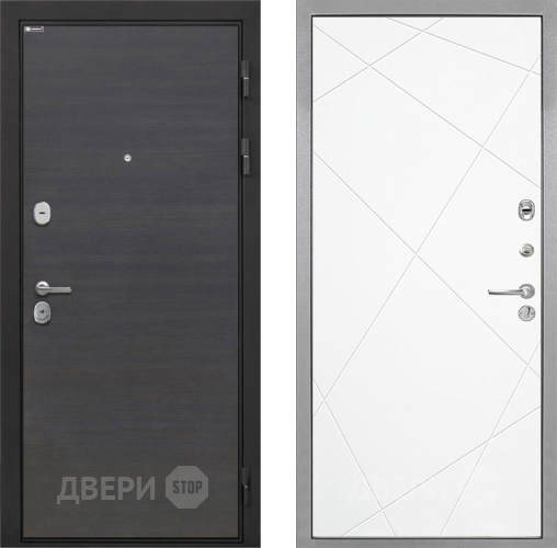 Входная металлическая Дверь Интекрон (INTECRON) Гектор Эковенге Лучи-М Софт милк в Троицк