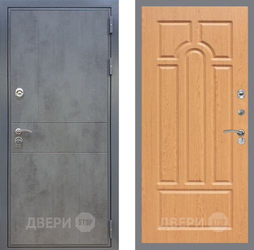 Входная металлическая Дверь Рекс (REX) ФЛ-290 FL-58 Дуб в Троицк