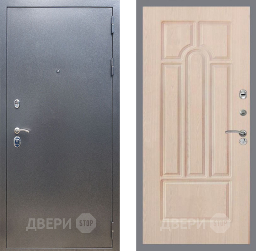 Входная металлическая Дверь Рекс (REX) 11 FL-58 Беленый дуб в Троицк