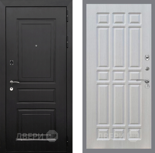 Входная металлическая Дверь Рекс (REX) 6 Венге FL-33 Лиственница беж в Троицк