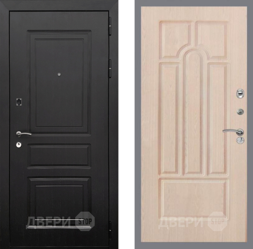 Входная металлическая Дверь Рекс (REX) 6 Венге FL-58 Беленый дуб в Троицк