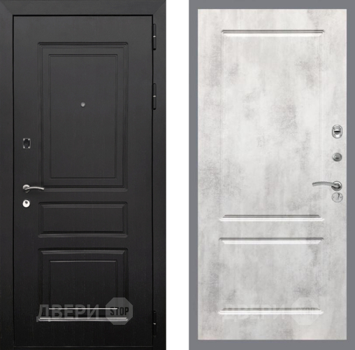 Дверь Рекс (REX) 6 Венге FL-117 Бетон светлый в Троицк