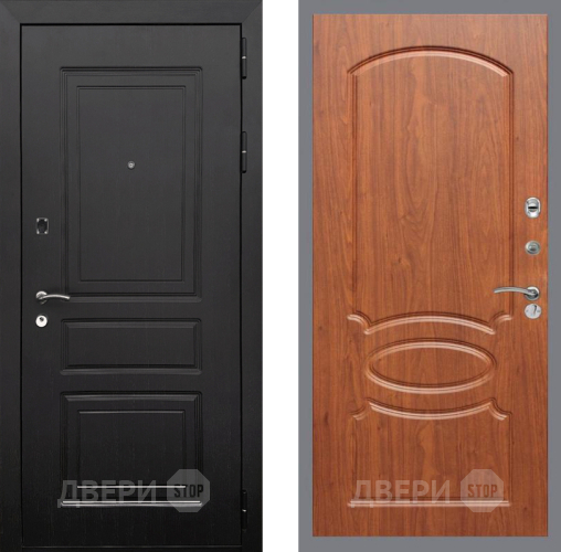 Входная металлическая Дверь Рекс (REX) 6 Венге FL-128 Морёная берёза в Троицк