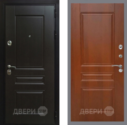 Входная металлическая Дверь Рекс (REX) Премиум-Н FL-243 Итальянский орех в Троицк