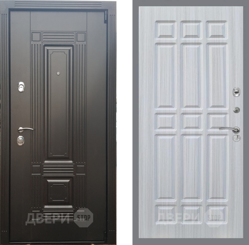 Входная металлическая Дверь Рекс (REX) 9 FL-33 Сандал белый в Троицк