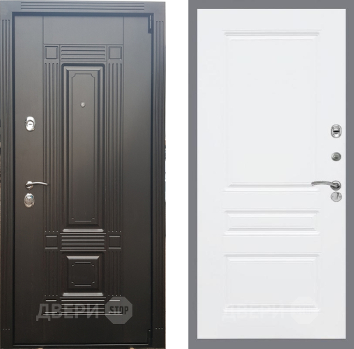 Дверь Рекс (REX) 9 FL-243 Силк Сноу в Троицк