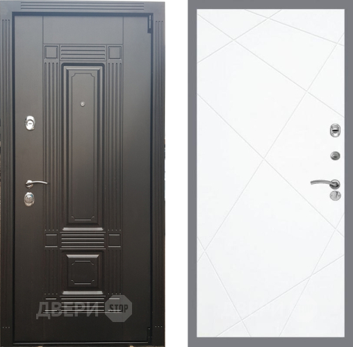 Дверь Рекс (REX) 9 FL-291 Силк Сноу в Троицк