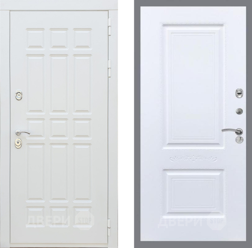 Дверь Рекс (REX) 8 Силк Сноу Смальта Силк Сноу в Троицк