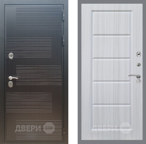 Входная металлическая Дверь Рекс (REX) премиум 185 FL-39 Сандал белый в Троицк