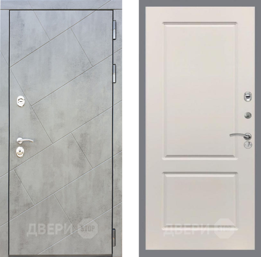 Входная металлическая Дверь Рекс (REX) 22 FL-117 Шампань в Троицк