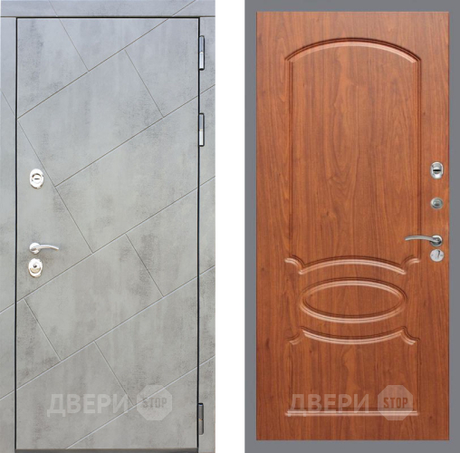 Входная металлическая Дверь Рекс (REX) 22 FL-128 Морёная берёза в Троицк